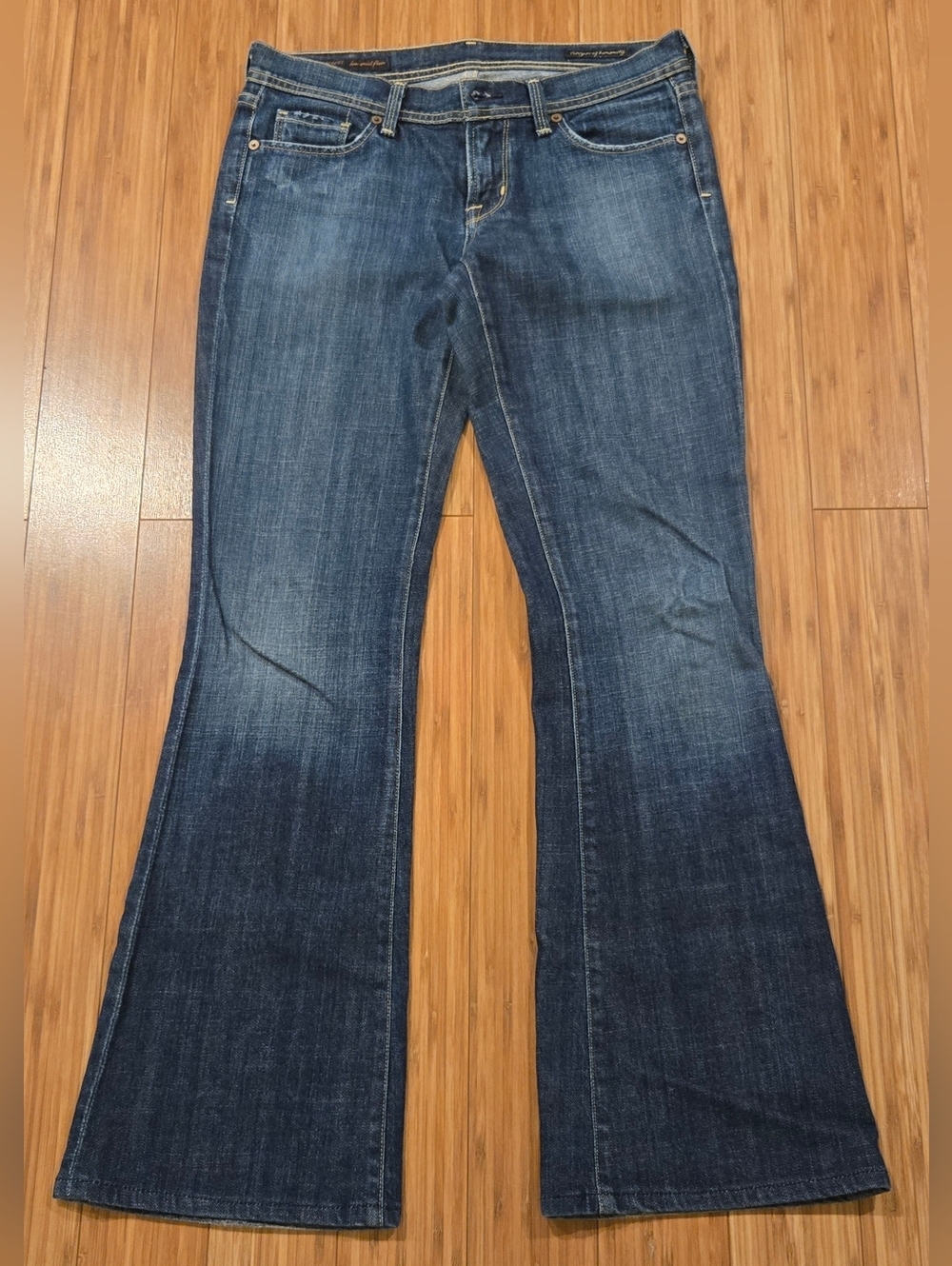 Citizens Of Humanity Dark Blue Flare Jeans